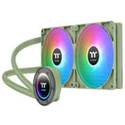 Система водяного охлаждения Thermaltake TH280 V2 Matcha ARGB Soc-AM5/AM4/1200/1700/1851 зеленый 4-pin 34.7dB Al+Cu Ret (CL-W375-PL14MG-A)