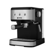 Кофеварка рожковая Vitek Midnight VT-8471 850Вт серый/черный