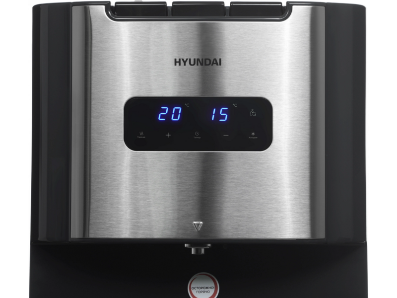 Кулер Hyundai AquaTouch UV H-WD7625C напольный компрессорный графитовый