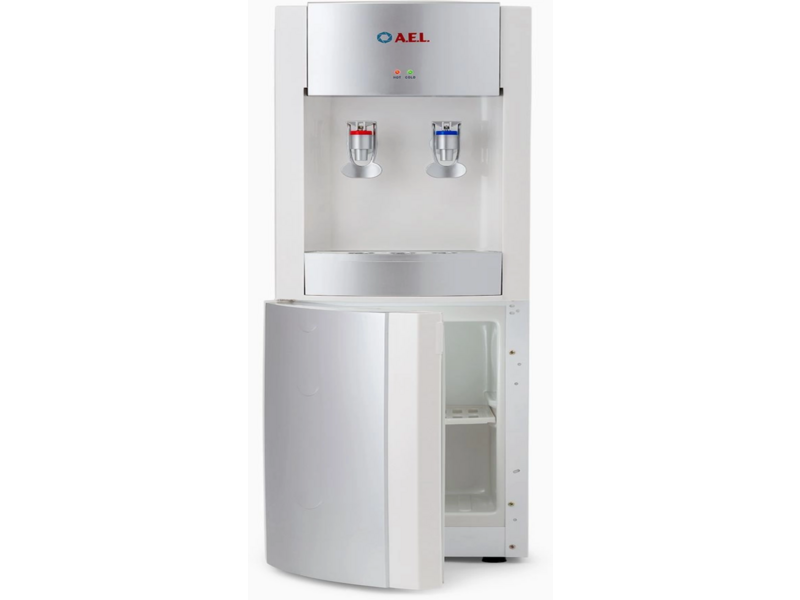 Кулер AEL LD-AEL-28c напольный электронный белый/серебристый