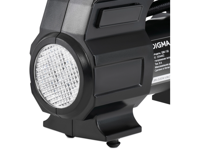 Автомобильный компрессор Digma QBK-150 шланг 0.6м
