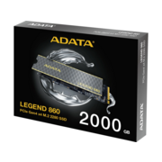 Накопитель SSD A-Data PCIe 4.0 x4 2TB SLEG-860-2000GCS Legend 860 M.2 2280