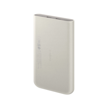 Мобильный аккумулятор Samsung EB-P3400 10000mAh QC3.0/PD3.0 25W 3A 2xUSB-C бежевый (EB-P3400XURGRU)