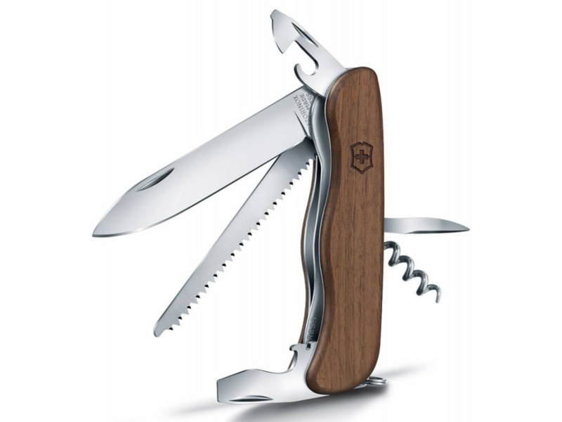 Нож перочинный Victorinox FORESTER WOOD (0.8361.63) 111мм 10функц. дерево карт.коробка