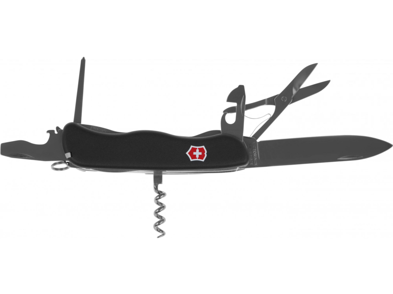 Нож перочинный Victorinox OUTRIDER (0.8513.3) 111мм 14функц. черный карт.коробка