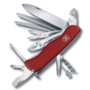 Нож перочинный Victorinox WORK CHAMP (0.8564) 111мм 21функц. красный карт.коробка