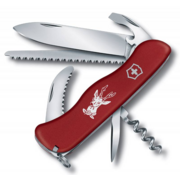 Нож перочинный Victorinox HUNTER (0.8573) 111мм 12функц. красный карт.коробка