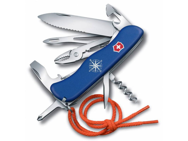 Нож перочинный Victorinox SKIPPER (0.8593.2W) 111мм 18функц. синий