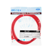 Патч-корд cat.5E molded 2м красный RJ-45 (m)-RJ-45 (m) (упак.:1шт)