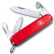 Нож перочинный Victorinox Recruit (0.2503) 84мм 10функц. красный карт.коробка
