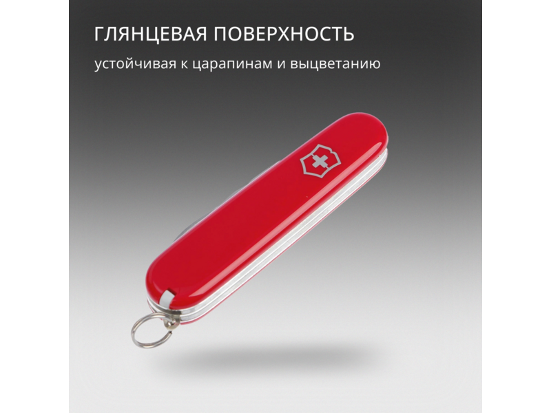 Нож перочинный Victorinox Recruit (0.2503) 84мм 10функц. красный карт.коробка