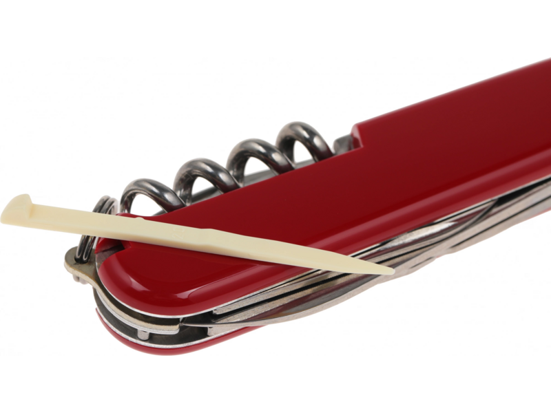 Нож перочинный Victorinox Sportsman (0.3803) 84мм 13функц. красный карт.коробка
