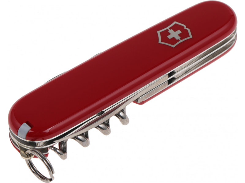Нож перочинный Victorinox Sportsman (0.3803) 84мм 13функц. красный карт.коробка