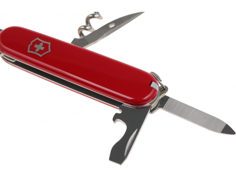 Нож перочинный Victorinox Sportsman (0.3803) 84мм 13функц. красный карт.коробка