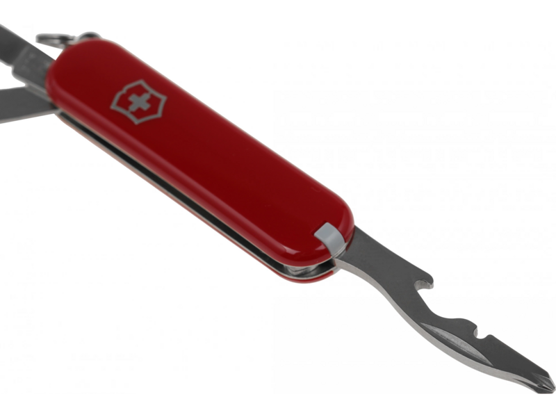 Нож перочинный Victorinox Rally (0.6163) 58мм 9функц. красный карт.коробка