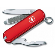 Нож перочинный Victorinox Rally (0.6163) 58мм 9функц. красный карт.коробка