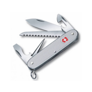 Нож перочинный Victorinox Farmer Alox (0.8241.26) 93мм 9функц. серебристый карт.коробка