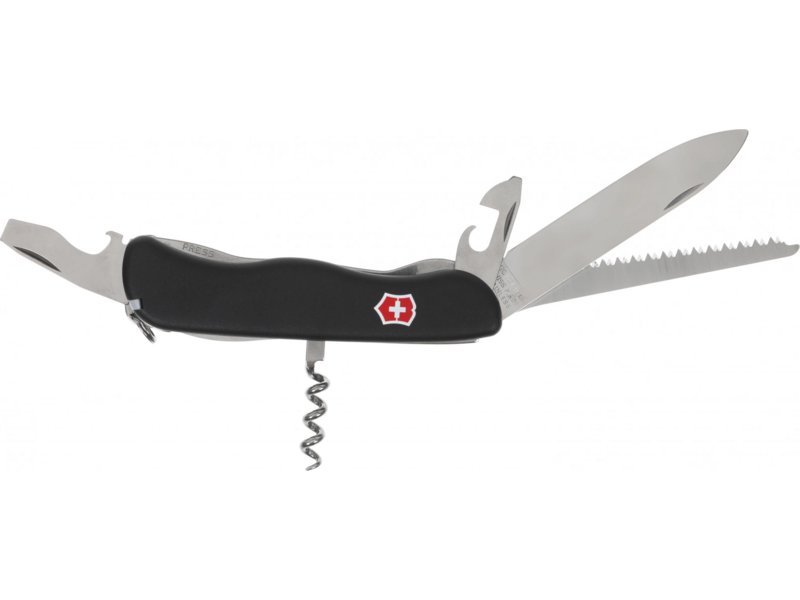Нож перочинный Victorinox Forester (0.8363.3) 111мм 12функц. черный карт.коробка