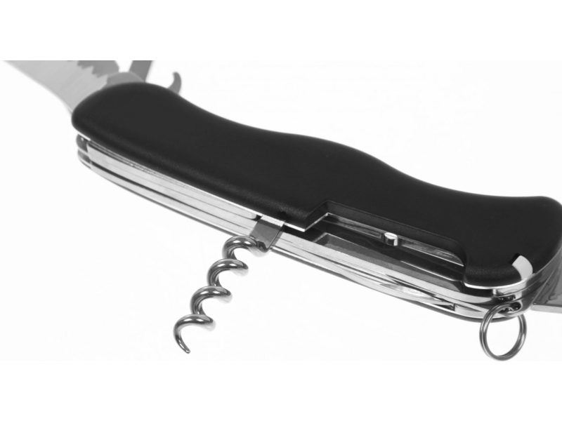 Нож перочинный Victorinox Forester (0.8363.3) 111мм 12функц. черный карт.коробка