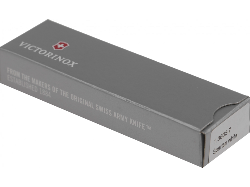 Нож перочинный Victorinox Spartan (1.3603.7) 91мм 12функц. белый карт.коробка