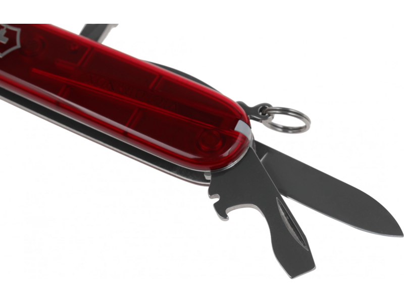 Нож перочинный Victorinox Spartan (1.3603.T) 91мм 12функц. красный полупрозрачный карт.коробка