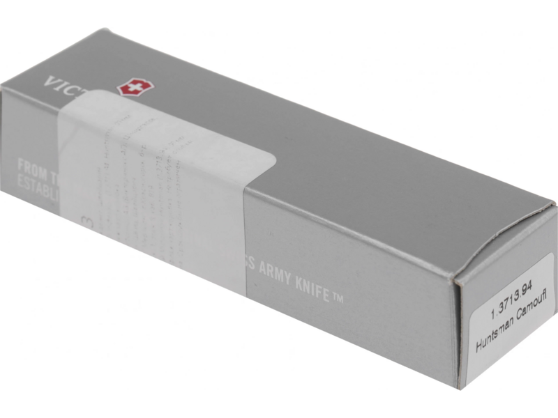 Нож перочинный Victorinox Huntsman (1.3713.94) 91мм 15функц. камуфляж карт.коробка