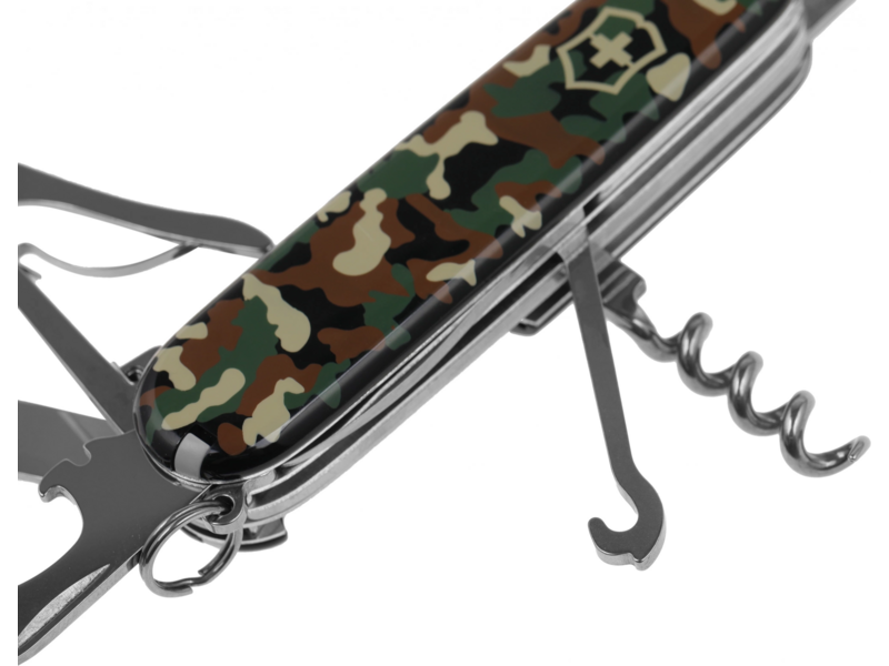 Нож перочинный Victorinox Huntsman (1.3713.94) 91мм 15функц. камуфляж карт.коробка