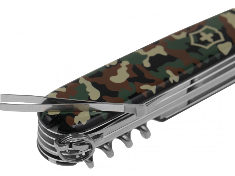 Нож перочинный Victorinox Huntsman (1.3713.94) 91мм 15функц. камуфляж карт.коробка