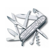 Нож перочинный Victorinox Huntsman (1.3713.T7) 91мм 15функц. серебристый полупрозрачный карт.коробка