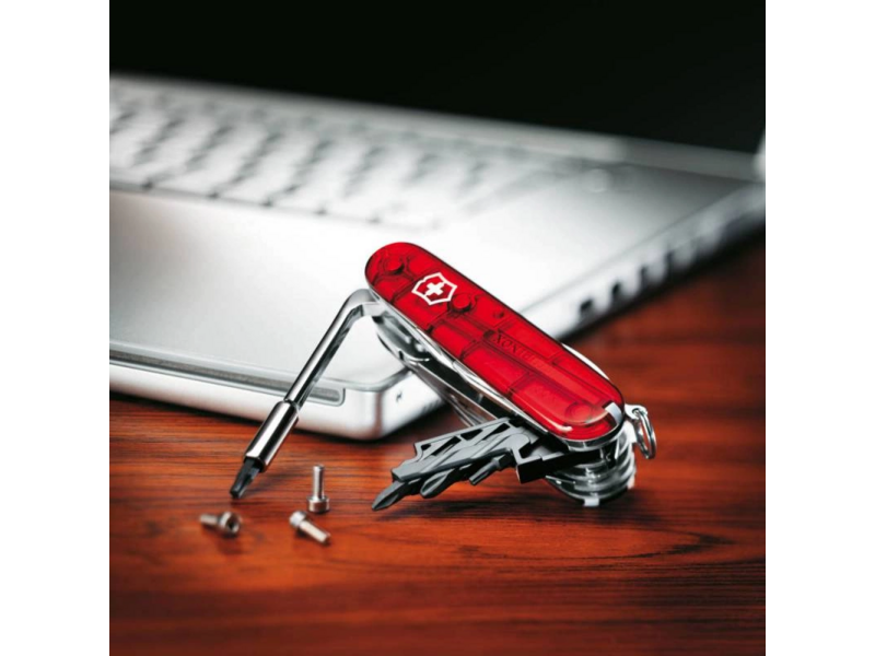 Нож перочинный Victorinox CyberTool M (1.7725.T) 91мм 34функц. красный карт.коробка