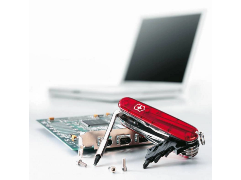 Нож перочинный Victorinox CyberTool M (1.7725.T) 91мм 34функц. красный карт.коробка