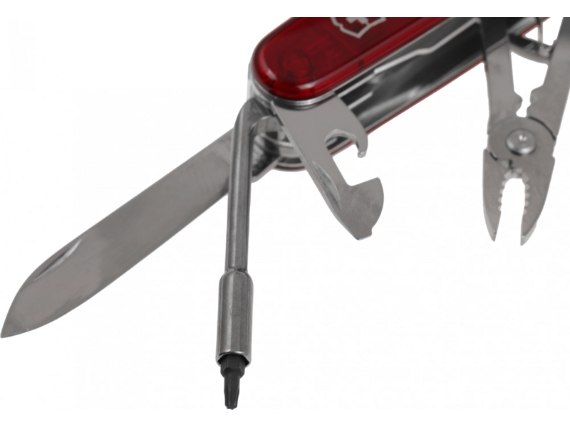 Нож перочинный Victorinox CyberTool M (1.7725.T) 91мм 34функц. красный карт.коробка