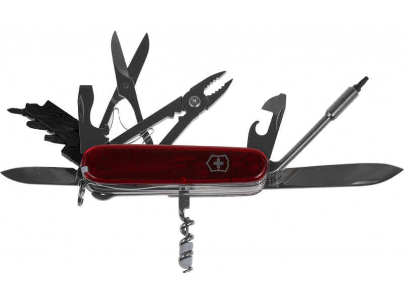 Нож перочинный Victorinox CyberTool M (1.7725.T) 91мм 34функц. красный карт.коробка