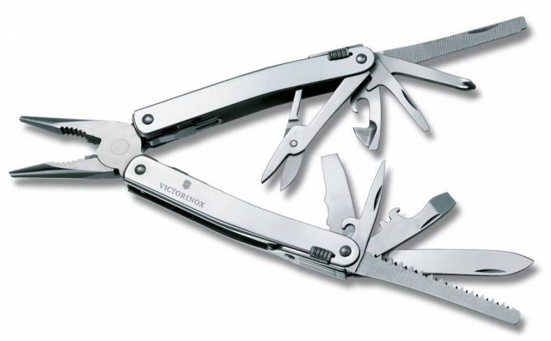 Мультитул Victorinox SwissTool Spirit X (3.0224.L) 105мм 24функц. чехол кожаный серебристый карт.коробка