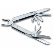Мультитул Victorinox SwissTool (3.0323.L) 115мм 28функц. чехол кожаный серебристый карт.коробка