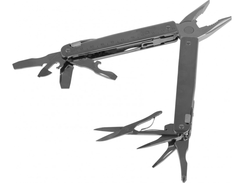 Мультитул Victorinox SwissTool X Plus Ratchet (3.0339.L) 115мм 39функц. мини-отвертка/штопор/набор бит/удлинитель/чехол кожаный серебристый карт.коробка