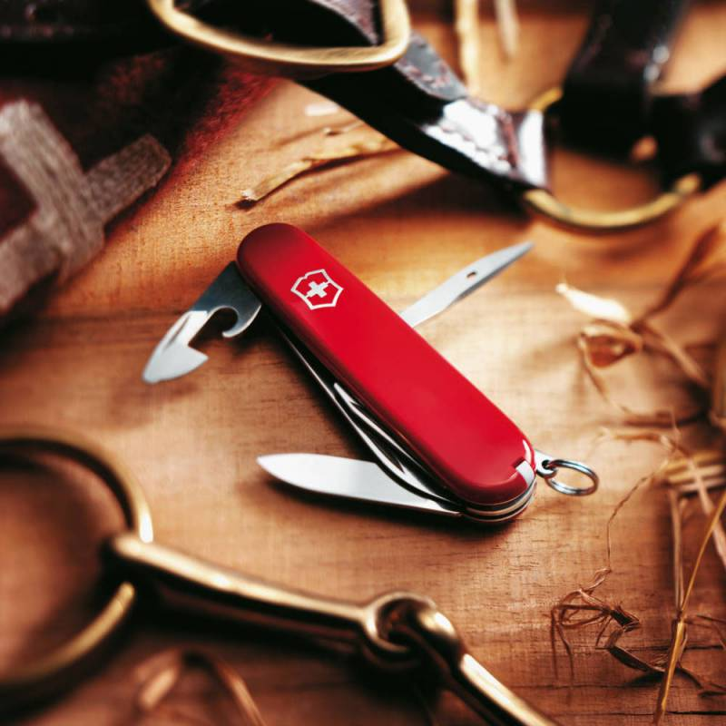 Нож перочинный Victorinox Spartan (1.3603) 91мм 12функц. красный карт.коробка