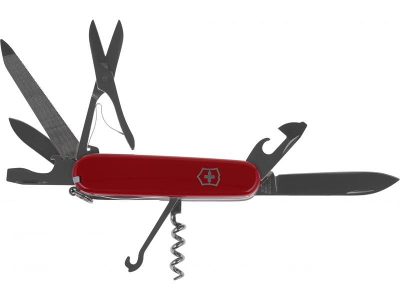 Нож перочинный Victorinox Mountaineer (1.3743) 91мм 18функц. красный карт.коробка