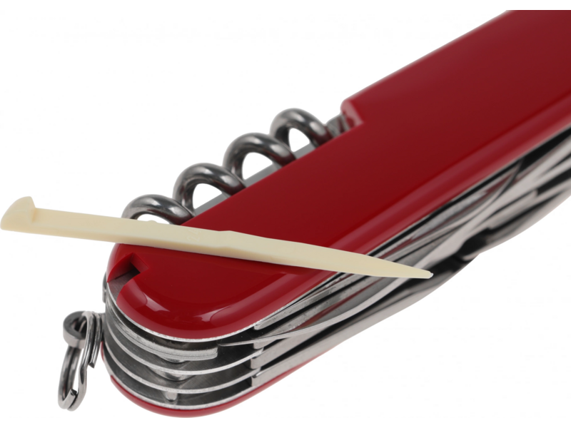Нож перочинный Victorinox Mountaineer (1.3743) 91мм 18функц. красный карт.коробка