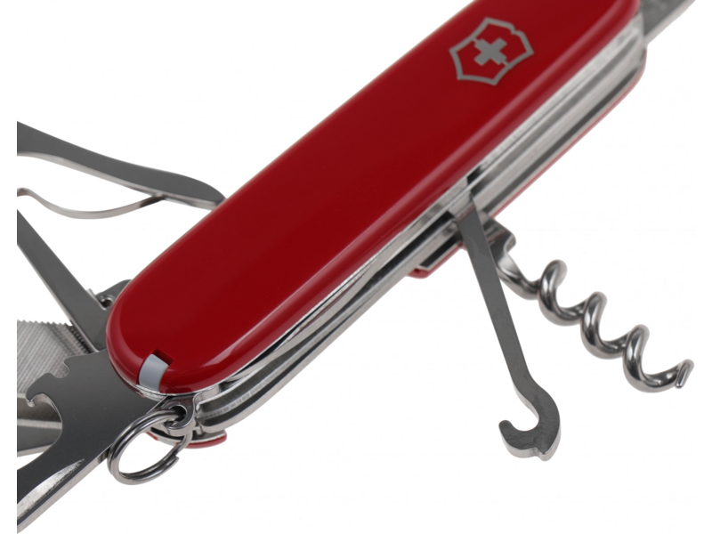 Нож перочинный Victorinox Mountaineer (1.3743) 91мм 18функц. красный карт.коробка