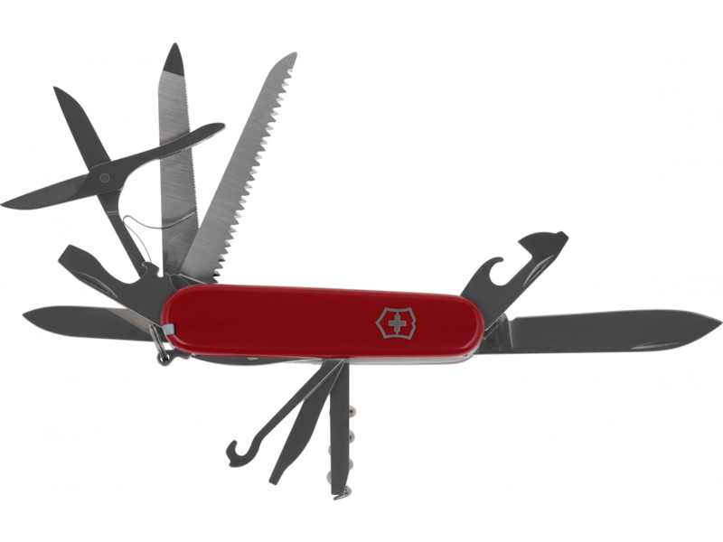 Нож перочинный Victorinox Ranger (1.3763) 91мм 21функц. красный карт.коробка