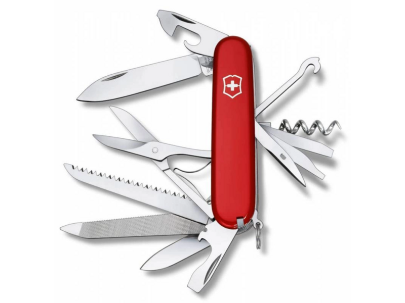 Нож перочинный Victorinox Ranger (1.3763) 91мм 21функц. красный карт.коробка