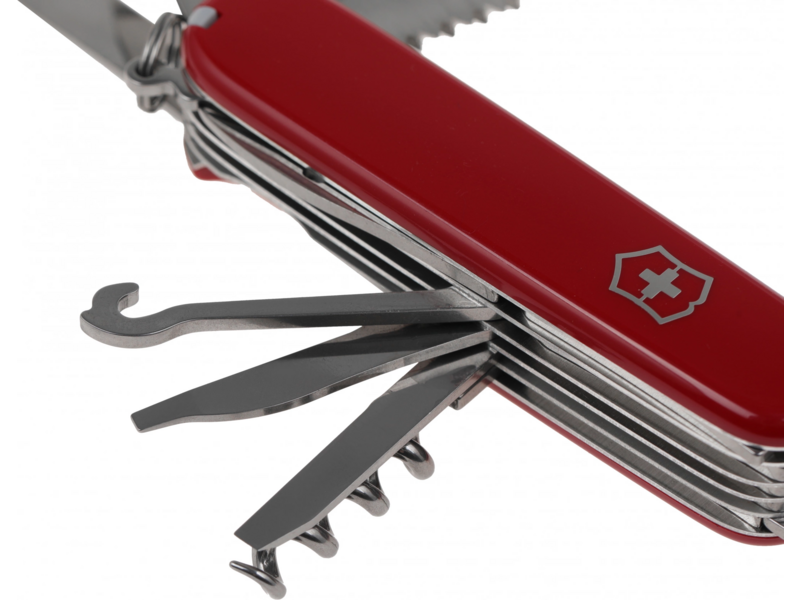 Нож перочинный Victorinox Ranger (1.3763) 91мм 21функц. красный карт.коробка