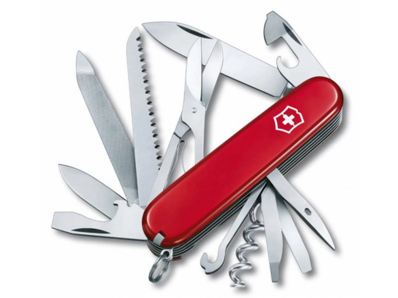 Нож перочинный Victorinox Ranger (1.3763) 91мм 21функц. красный карт.коробка