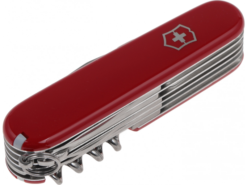 Нож перочинный Victorinox Ranger (1.3763) 91мм 21функц. красный карт.коробка