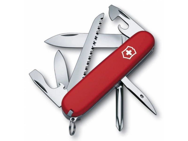 Нож перочинный Victorinox Hiker (1.4613) 91мм 13функц. красный карт.коробка