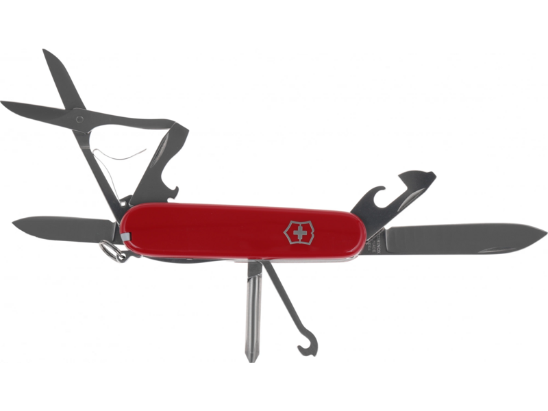 Нож перочинный Victorinox Super Tinker (1.4703) 91мм 14функц. красный карт.коробка