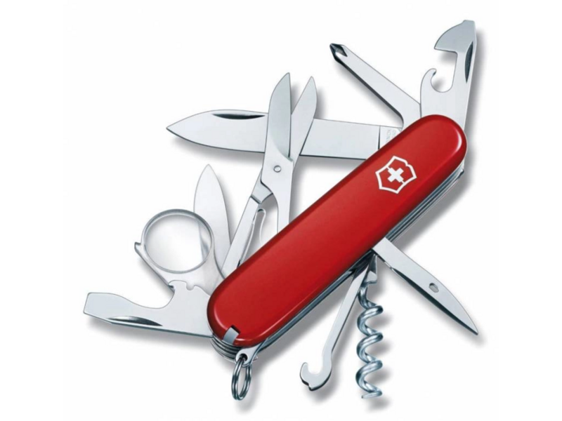 Нож перочинный Victorinox Explorer (1.6703) 91мм 16функц. красный карт.коробка