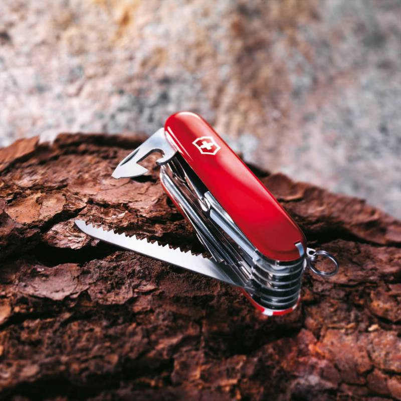 Нож перочинный Victorinox SwissChamp (1.6795) 91мм 33функц. красный карт.коробка