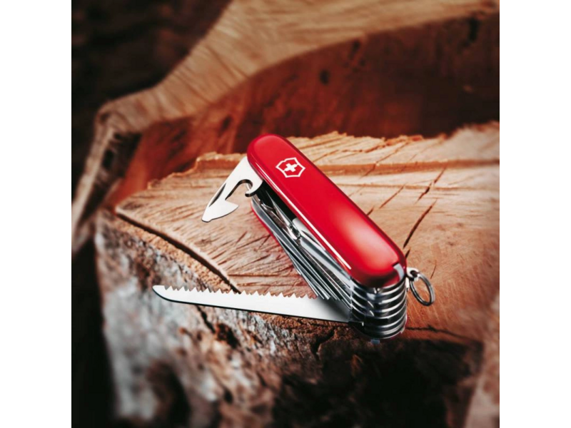 Нож перочинный Victorinox SwissChamp (1.6795) 91мм 33функц. красный карт.коробка